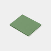 Varengroene effen kleur post-it® notes (Schuin)
