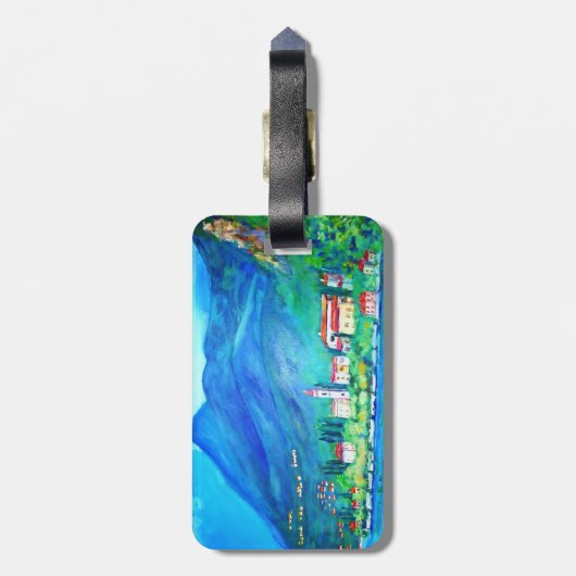 Varenna, Bagagelabel (Achterkant verticaal)