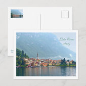 Varenna, Comomeer, Italië Briefkaart (Voorkant / Achterkant)