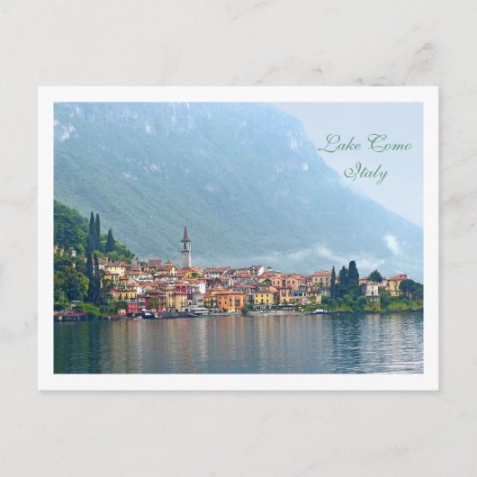 Varenna, Comomeer, Italië Briefkaart (Voorkant)
