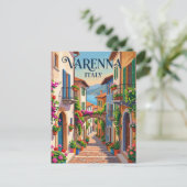 Varenna Italië Briefkaart (Staand voorkant)