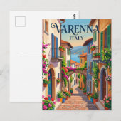 Varenna Italië Briefkaart (Voorkant / Achterkant)