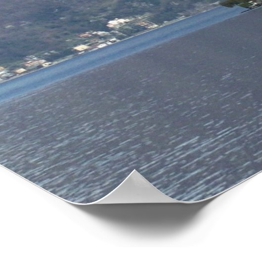 Varenna Italië, Comomeer Poster (Hoek)