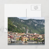 Varenna, schilderachtig foto van Italië Briefkaart (Voorkant / Achterkant)