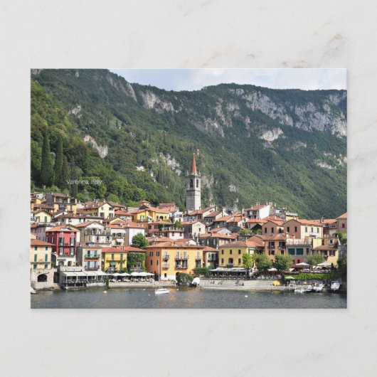 Varenna, schilderachtig foto van Italië Briefkaart (Voorkant)