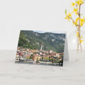 Varenna, schilderachtig foto van Italië Kaart (Gele Bloem)