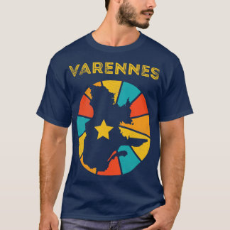 Varennes Quebec Canada Vintage Vervuild Souvenir T-shirt