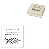 Varenontwerp adresstempel rubberstempel (Gestempeld)