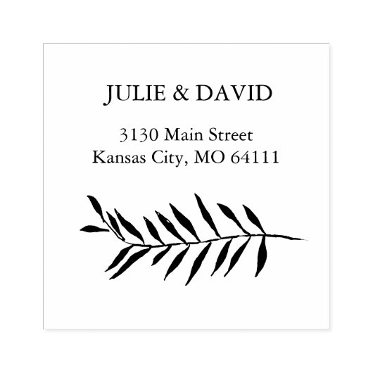 Varenontwerp adresstempel rubberstempel (Afrduk)