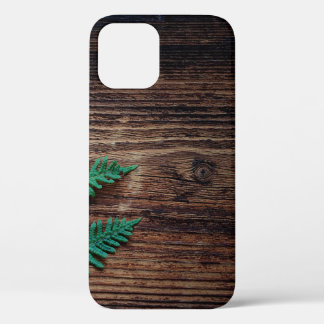 Varenplant hout kleine varen grunge Case-Mate iPhone case