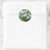 Varens en bloemen Sticker (Tas)
