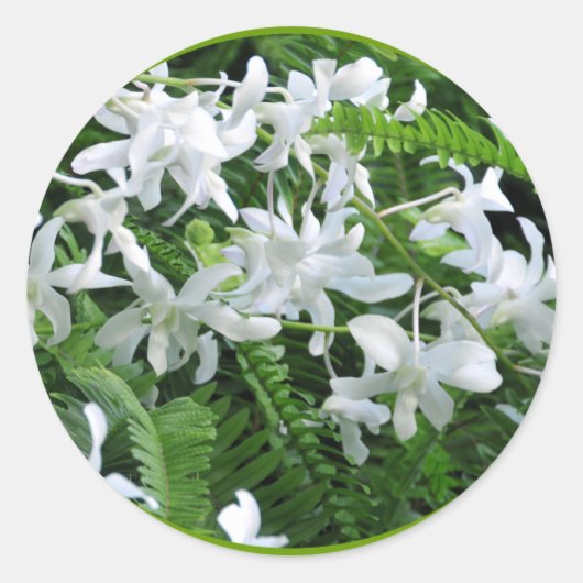 Varens en bloemen Sticker (Voorkant)