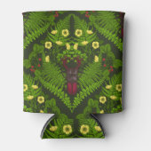 Varens en halskevers, groene bladeren blikjeskoeler (Voorkant)