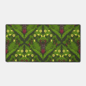 Varens en halskevers, groene bladeren bureaumat (Voorkant)