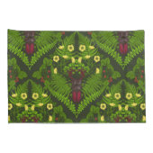 Varens en halskevers, groene bladeren kussensloop (Achterkant-Rechts)