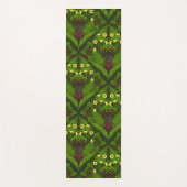 Varens en halskevers, groene bladeren yogamat (Voorkant)