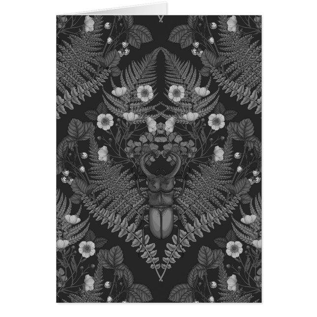 Varens en halskevers, in zwart-wit (Voorkant)