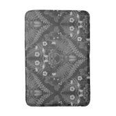 Varens en halskevers, in zwart-wit badmat (Voorkant Verticaal)