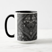 Varens en halskevers, in zwart-wit mok (Links)