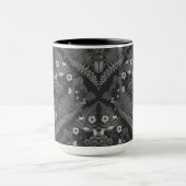 Varens en halskevers, in zwart-wit mok (Midden)