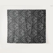 Varens en halskevers, in zwart-wit wandkleed (Voorkant (horizontaal))