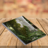 Varens en Mos Overdekte Boom Natuur Foto Notitieboek