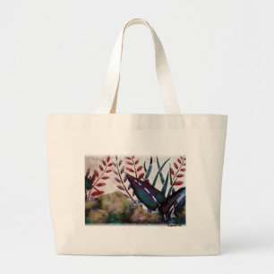 Varens en Rotspartijen Natuur Geschilderde Kunst Grote Tote Bag