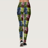 Varens in vier kleuren, leggings (Achterkant)