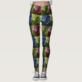 Varens in vier kleuren, leggings (Voorkant)