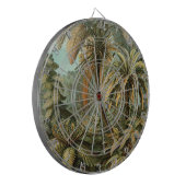 Varens Palmboom Antiek Botanische Varens Kunst Dartbord (Voorkant Links)