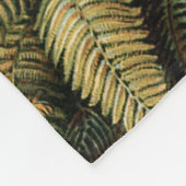 Varens Palmboom Antiek Botanische Varens Kunst Fleece Deken (Hoek)