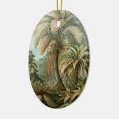 Varens Palmboom Antiek Botanische Varens Kunst Keramisch Ornament (Links)