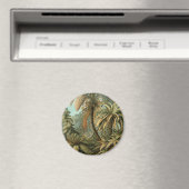 Varens Palmboom Antiek Botanische Varens Kunst Magneet (Insitu (Vaatwasser))