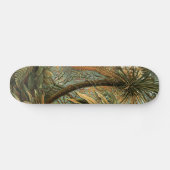 Varens Palmboom Antiek Botanische Varens Kunst Skateboard (Horizontaal)
