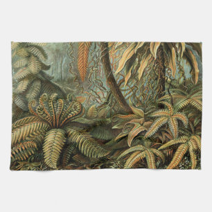 Varens Palmboom Antieke Botanische Varens Kunst Theedoek