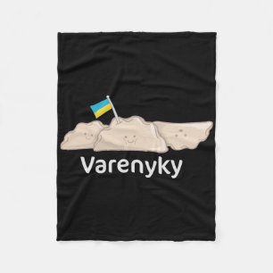 Varenyky Oekraïens eten Oekraïense keuken dumpling Fleece Deken