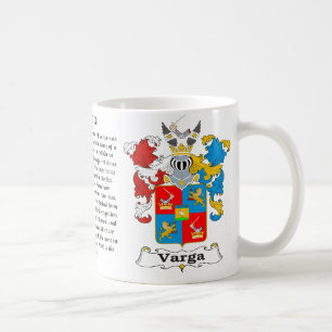 Varga Family Hungarian Coat of Arm mok