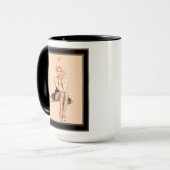 Varga Meisje Hoesje Kunst door Alberto Vargas Mok (Voorkant links)