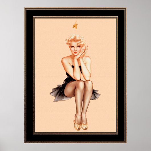 Varga Meisje Hoesje Kunst door Alberto Vargas Poster (Voorkant)