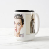 Vargas 1 tweekleurige koffiemok (Voorkant rechts)