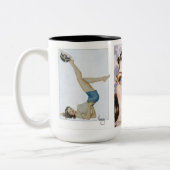 Vargas 1 tweekleurige koffiemok (Links)