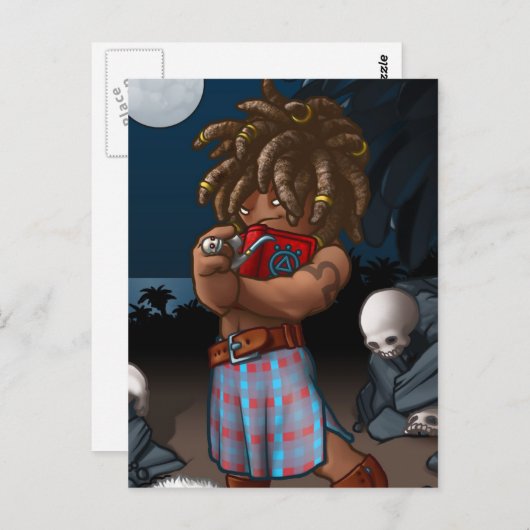 Vargas Briefkaart (Voorkant / Achterkant)