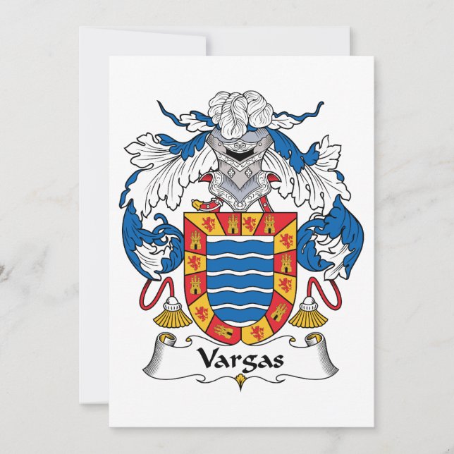 Vargas Family Crest (Voorkant)