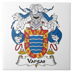 Vargas Family Crest Tegeltje