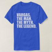 VargasVargas Achternaam Vargas S T-shirt (Design voorkant)