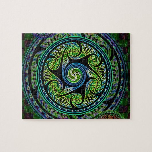 Variabele bollen Vibrant Celtic Knot Legpuzzel (Horizontaal)