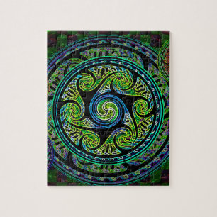 Variabele bollen Vibrant Celtic Knot Legpuzzel