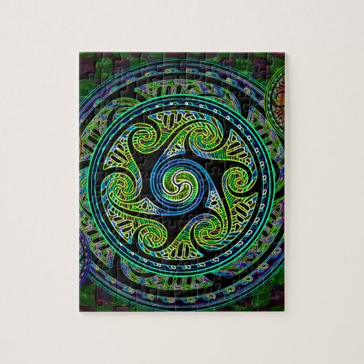 Variabele bollen Vibrant Celtic Knot Legpuzzel (Verticaal)