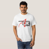 Variabele kleur/stijl AOK-Logo T-shirt (Voorkant volledig)