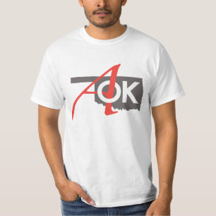Variabele kleur/stijl AOK-Logo T-shirt